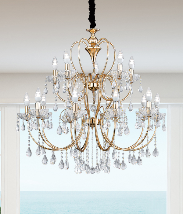 쟈니 15등 크리스탈샹들리에 샹들리제