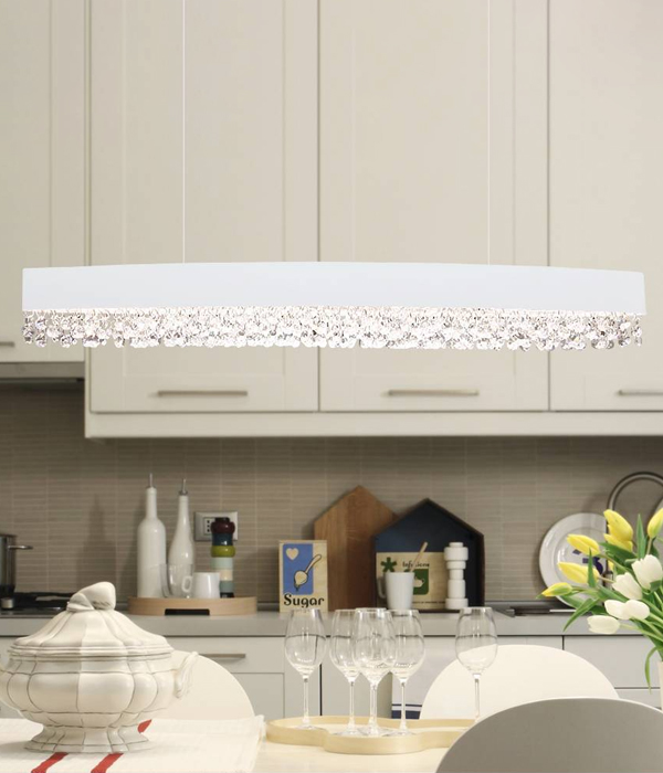 에린 LED식탁등 크리스탈식탁등 30W