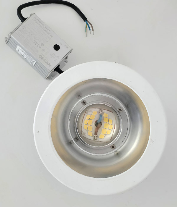 W 엘도 LED50W 타공 150mm(6인치) 매입등 KS고효율